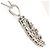 Autre Marque Collar de oro blanco 18K con diamantes marrones Castaño Dorado - vista 2