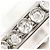 Autre Marque Bracciale con charm in oro bianco 14K con diamante D'oro - vista 2