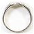 Autre Marque Platin-Bandring mit Diamant - Ansicht 3