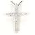 Autre Marque Platin-Diamant-Halskette