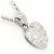 Autre Marque Platinhalskette mit Diamant - Ansicht 2