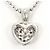 Autre Marque Platinhalskette mit Diamant - Ansicht 3