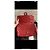 Chanel Chevron Borsa a Patta in Pelle Rossa Rosso - vista 5