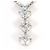Autre Marque Platin- und Diamantcollier