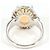 Autre Marque PT900 Platinbandring mit Opal - Ansicht 5