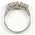 Autre Marque PT900 Platin-Bandring mit Diamant - Ansicht 3