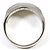 Autre Marque Platin-Bandring PT850 mit Diamant - Ansicht 3