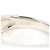 Autre Marque Platin-Bandring PT850 mit Diamant - Ansicht 6