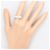 Autre Marque Platin-Ring mit Diamant - Ansicht 7