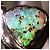 Autre Marque Platinbandring mit Diamant und Opal - Ansicht 9
