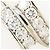 Autre Marque Platin-Bandring mit Diamant - Ansicht 2