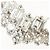 Autre Marque Platin-Bandring mit Diamant - Ansicht 2