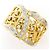 Autre Marque Ehering aus Platin und Gelbgold mit Diamant Golden