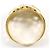 Autre Marque Ehering aus Platin und Gelbgold mit Diamant Golden - Ansicht 3