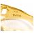 Autre Marque Ehering aus Platin und Gelbgold mit Diamant Golden - Ansicht 5
