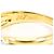 Autre Marque Anello fede in platino e oro giallo con diamante D'oro - vista 5