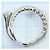 Autre Marque Platin-Bandring mit Diamant - Ansicht 6