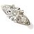 Autre Marque PT900 Platin-Bandring mit Diamant