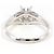 Autre Marque PT900 Platin-Bandring mit Diamant - Ansicht 4