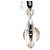 Autre Marque Collana in oro bianco 18K e diamanti Marrone D'oro - vista 4