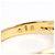 Autre Marque Ehering aus Platin und Gelbgold mit Diamant Golden - Ansicht 5