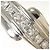 Autre Marque Platin-Ehering mit Diamant - Ansicht 2