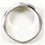 Autre Marque Platin-Ehering mit Diamant - Ansicht 3