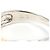 Autre Marque Eleganter Ring aus Platin und Gold mit Diamant Golden - Ansicht 6