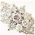 Autre Marque Platinbandring mit rosa Diamanten - Ansicht 2