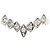 Autre Marque Platin-Bandring mit Diamant