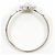 Autre Marque Platin-Ring mit Diamant - Ansicht 2