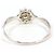 Autre Marque Platin-Ring mit Diamant - Ansicht 3