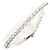 Autre Marque Bracciale con charm in platino e diamanti