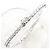 Autre Marque Bracciale con charm in platino e diamanti - vista 3