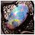 Autre Marque Platin-Bandring mit Opal und Diamant Schwarz - Ansicht 3