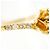 Autre Marque Ringband aus 18K Gelbgold mit Diamant Golden - Ansicht 2