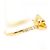 Autre Marque Ringband aus 18K Gelbgold mit Diamant Golden - Ansicht 3