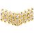 Autre Marque Ringband aus 18K Gelbgold mit Diamant Golden - Ansicht 2