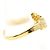 Autre Marque Ringband aus 18K Gelbgold mit Diamant Golden - Ansicht 3