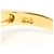 Autre Marque Ringband aus 18K Gelbgold mit Diamant Golden - Ansicht 5