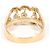 Autre Marque Ehering aus 18K Roségold mit Diamant Golden - Ansicht 4