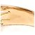 Autre Marque Ehering aus 18K Roségold mit Diamant Golden - Ansicht 5