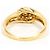 Autre Marque Anello fede in oro giallo 18K e diamanti D'oro - vista 4