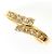 Autre Marque Ring aus 18K Gelbgold mit Diamant Golden