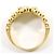 Autre Marque Anello fede in oro giallo 18K e diamanti D'oro - vista 3