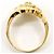 Autre Marque Ringband aus 18K Gelbgold mit Diamant Golden - Ansicht 3