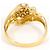 Autre Marque Ringband aus 18K Gelbgold mit Diamant Golden - Ansicht 4
