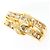 Autre Marque Ringband aus 18K Gelbgold mit Diamant Golden