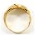 Autre Marque Ringband aus 18K Gelbgold mit Diamant Golden - Ansicht 3