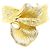 Autre Marque Anello a fascia in oro 18K con diamante D'oro